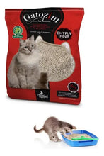 Carregar imagem no visualizador da galeria, AREIA GATOZIM EXTRAFINA 4KGS