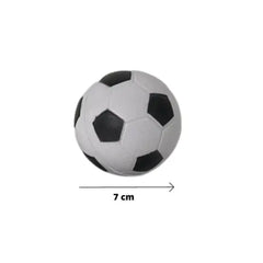 BRINQUEDO P/ CACHORRO -   BOLA DE FUTEBOL 7CM