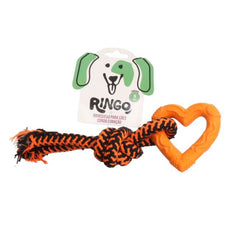 BRINQUEDO P/ CACHORRO -   CORDA DE CORAÇÃO